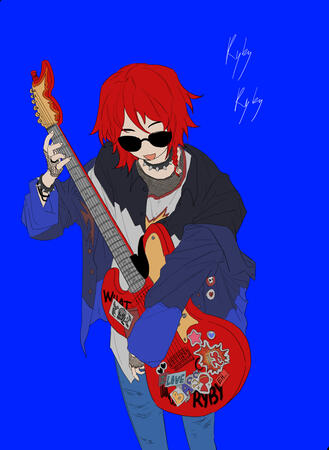 flat color